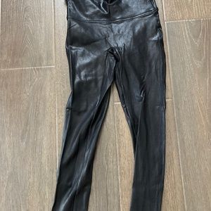 Spanx Faux Leather Leggings